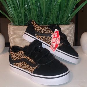 🐆🖤Toddler Ward V Vans🖤🐆